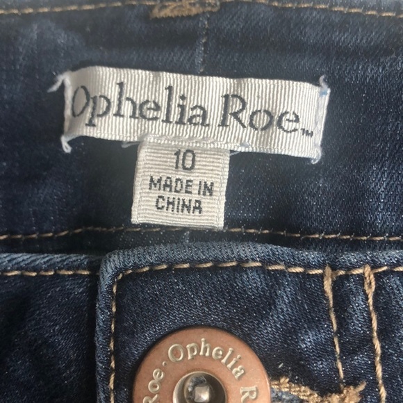 Ophelia Roe Button Fly High Waisted Skinny 10 - Picture 3 of 12